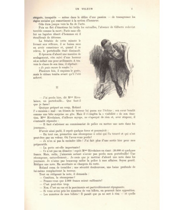 Un voleur, T1, J.H. Rosny Ainé - roman populaire, La Petite Illustration Roman N°274 1932