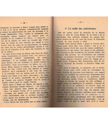 Guide du pèlerin d'Ars, Mgr H. Convert - Jean-Marie Vianney, Curé d'Ars, cantiques, Ars-sur-Forman