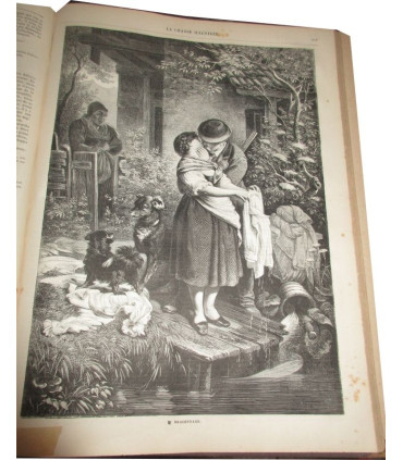 La Chasse Illustrée, journal des chasseurs et la vie à la campagne 1876 9e année - journaux anciens, animaux,