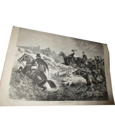 La Chasse Illustrée, journal des chasseurs et la vie à la campagne 1876 9e année - journaux anciens, animaux,