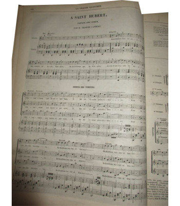 La Chasse Illustrée, journal des plaisirs de la ferme et du château 1868-1869 2e année - journaux anciens, animaux,