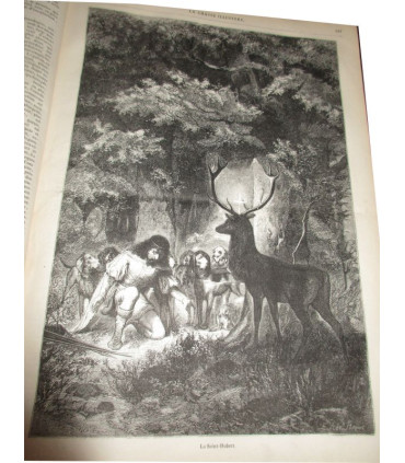 La Chasse Illustrée, journal des plaisirs de la ferme et du château 1868-1869 2e année - journaux anciens, animaux,