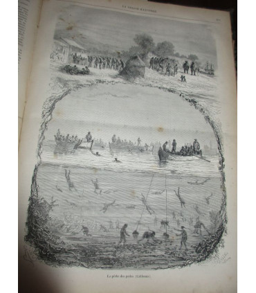 La Chasse Illustrée, journal des plaisirs de la ferme et du château 1868-1869 2e année - journaux anciens, animaux,