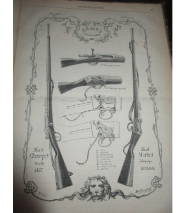 La Chasse Illustrée, journal des plaisirs de la ferme et du château 1868-1869 2e année - journaux anciens, animaux,