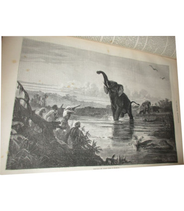 La Chasse Illustrée, journal des plaisirs de la ferme et du château 1869-1870 3e année - journaux anciens, animaux,