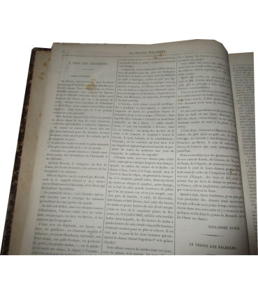 La Chasse Illustrée, journal des plaisirs de la ferme et du château 1867-1868 1e année, avec n° Spécimen du 14 juil 1867 -