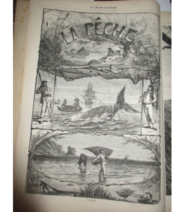 La Chasse Illustrée, journal des plaisirs de la ferme et du château 1867-1868 1e année, avec n° Spécimen du 14 juil 1867 -