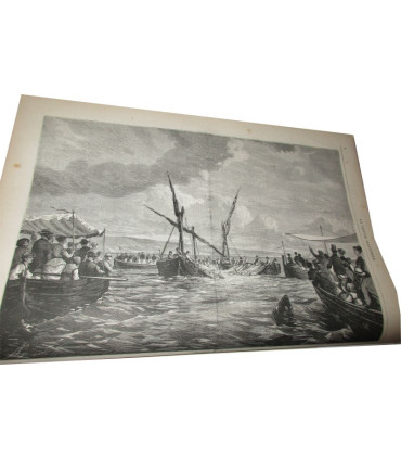 La Chasse Illustrée, journal des plaisirs de la ferme et du château 1867-1868 1e année, avec n° Spécimen du 14 juil 1867 -