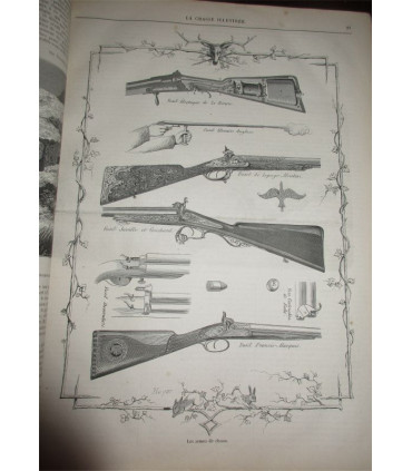 La Chasse Illustrée, journal des plaisirs de la ferme et du château 1867-1868 1e année, avec n° Spécimen du 14 juil 1867 -