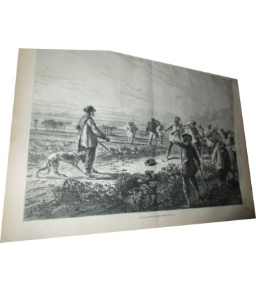 La Chasse Illustrée, journal des plaisirs de la ferme et du château 1868-1869 2e année - journaux anciens, animaux,