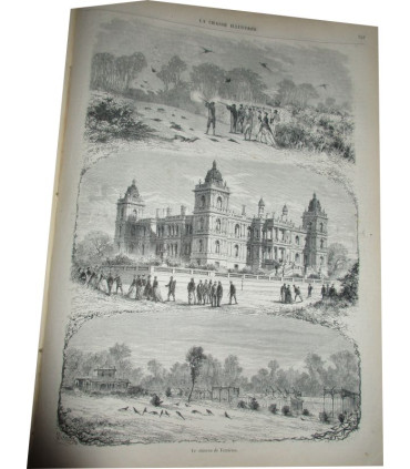 La Chasse Illustrée, journal des plaisirs de la ferme et du château 1867-1868 1e année - animaux sauvages