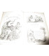 Vie publique et privée des animaux scènes de moeurs, 1ère partie et début 2e, P.J. Stahl, vignettes Grandville 1840-1841 - rare!