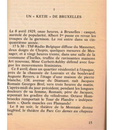 Jacques Brel, une vie, Olivier Todd, 1986 - chanteur, biographie