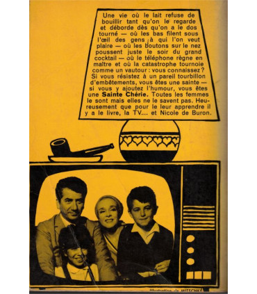 Sainte Chérie, Nicole de Buron, 1966 - feuilleton télévisé, les Saintes Chéries, famille 1960, Micheline Presle, Daniel Gélin