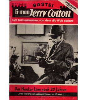 G-man Jerry Cotton, Band 368, Der Boss kauft New York, Bastei, 1967 - Delfried Kaufmann, Kriminal Heftromane