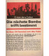 G-man Jerry Cotton, Band 629, Die nächste Bombe trifft bestimmt, Bastei, 1968 - Kriminal Heftromane