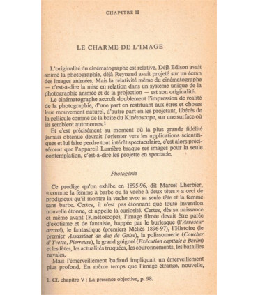 Le cinéma ou l'homme imaginaire, Edgar Morin, 1965 -  Essai d'anthropologie sur le cinéma