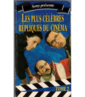 Les plus célèbres répliques du cinéma, Tome 2, Marion Vidal et Jean-Claude Glasser, 1989 - dialogues films