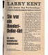 Larry Kent, Band 136, Sie war ein Hundert-Dollar-Girl, Bastei, 1968 -  Kriminal Heftromane