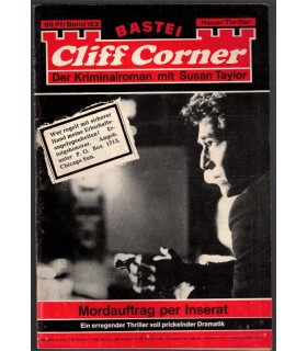 Cliff Corner, Susan Taylor, Mordauftrag per Inserat, Bastei, 1970 -  Kriminal Heftromane