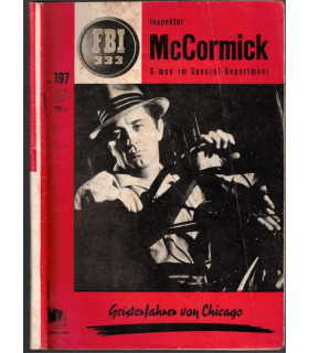 McCormick, Band 197, Geisterfahren von Chicago, Marken, 1964 -  Kriminal Heftromane