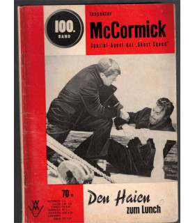 McCormick, Band 100, Den Haien zum Lunch, Marken, 1962 -  Kriminal Heftromane