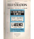L'absence, Charles Vidrac, acteurs Roger Pigaut, Mony Dalmes - théâtre radio diffusé Paris-Inter, France Illustration N°107 1952