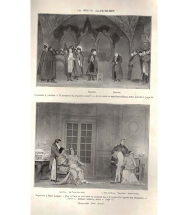 Napoléon, Saint-Georges de Bouhélier, acteurs Arquillière, Louis Seigner - Ier Empire, La Petite Illustration Théâtre 320 1933