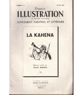 La Kahena, T2, Marcelle Magdinier -, roman populaire,  France Illustration N°131 1953