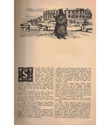 La Kahena, T2, Marcelle Magdinier -, roman populaire,  France Illustration N°131 1953