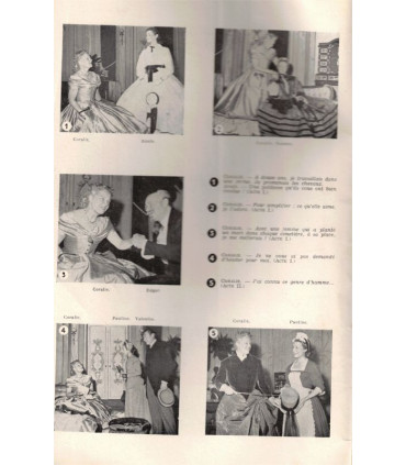 Le bonheur des méchants, Jacques Deval, acteurs Elvire Popesco, Renée Devillers, Henri Guisol - France Illustration N°126 1953