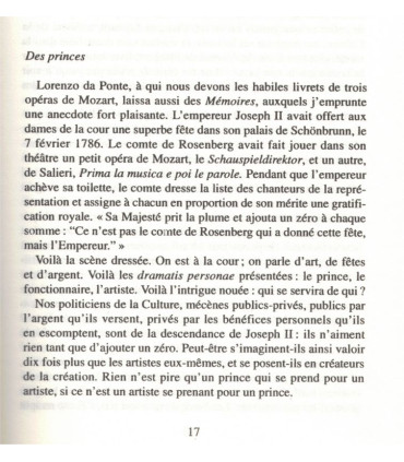 La comédie de la culture, Michel Schneider, 1993 - art et politique