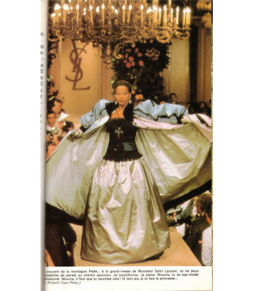 Princesse Mounia, Mounia et Denise Dubois-Jallais, 1982 - mannequin, mode, haute couture,