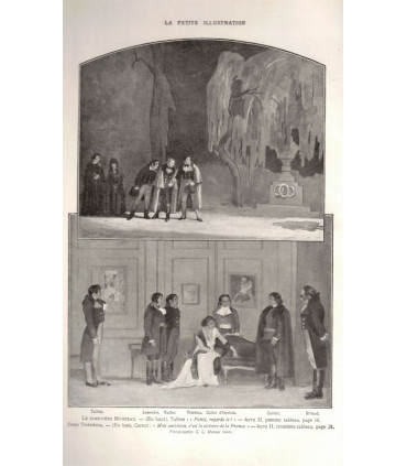 Le sang de Danton, Saint-Georges de Bouhélier, acteur Mary Marquet - Révolution 1789, La Petite Illustration Théâtre 283 1931