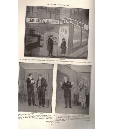 Jean Le Maufranc, Jules Romains, acteurs Pitoëff, Ludmilla Pitoëff, Marcel Herrand  - La Petite Illustration Théâtre n°158 1926