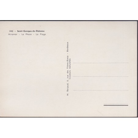 Saint-Georges-de-Didonne, souvenir - carte postale multi-vues Charente Maritime 17, Tito