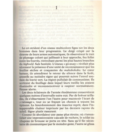 Zebra, Gil Bernardi, 1985 - Rhodésie, roman d'aventures