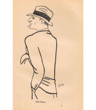 Rien que des souvenirs, par Don, 1955 - dessinateur, caricaturiste, chroniqueur mondain, célébrités 1940, acteurs,