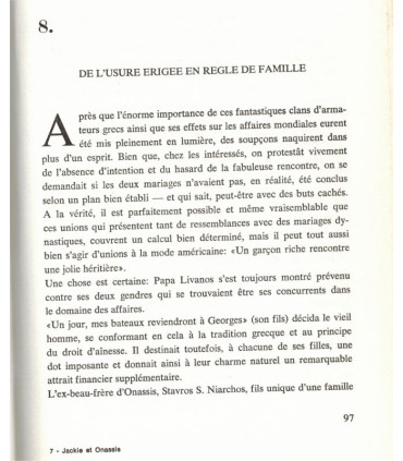 Jackie et Onassis, Joachim Joesten  - jet set, Jacqueline Kennedy, Aristote Onassis,
