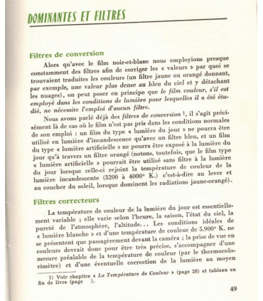 Film et couleur, la pratique du cinéma en couleur pour l'amateur en 8 mm 9,5 mm 16 mm, Georges Régnier - caméra cinéma