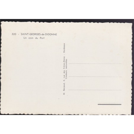 Saint-Georges-de-Didonne, un coin du port - carte postale multi-vues Charente Maritime 17, Tito