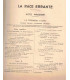 La race errante, François Porché, acteurs Pierre Fresnay, José Squinquel  - La Petite Illustration Théâtre N°302 1932