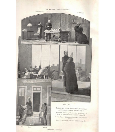 La race errante, François Porché, acteurs Pierre Fresnay, José Squinquel  - La Petite Illustration Théâtre N°302 1932