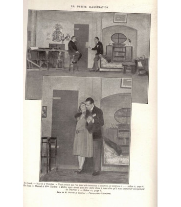 Le métier d'amant, Edmond Sée, Le quatrième, Martial-Piéchaud, acteur Charles Granval - La Petite Illustration Théâtre 207 1928