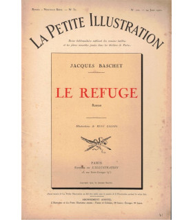 Le refuge, Jacques Baschet, Tome 1 - roman populaire, La Petite Illustration Roman N°30 1922