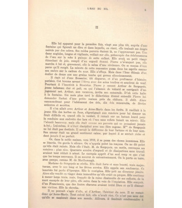L'eau du Nil, Pierre Frondaie, Tome 1 - roman populaire, La Petite Illustration Roman N°122 1926