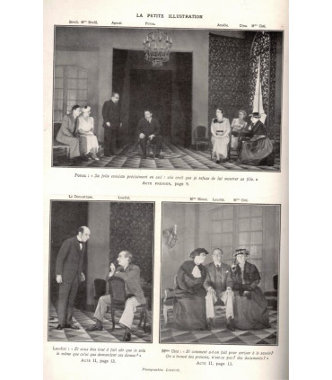Chacun sa vérité, Luigi Pirandello, Charles Dullin, acteurs André Bacqué, Ledoux - La Petite Illustration Théâtre N°415 1937