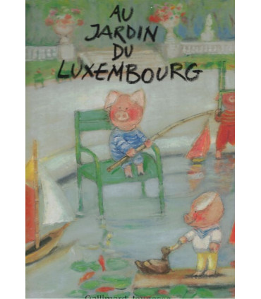 Au Jardin du Luxembourg, André Dahan, 1998 - livre d'images premier âge, littérature jeunesse