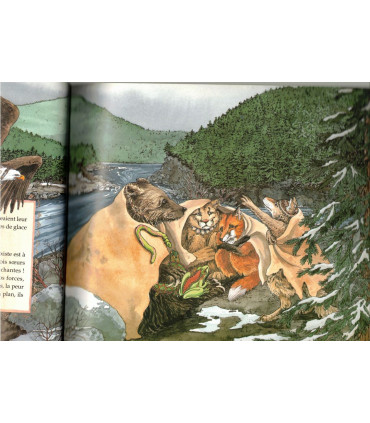 La légende du feu, histoire du peuple indien Karuk, Jonathan London, Sylvia Long, 1995 - littérature jeunesse