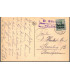 Belgique occupée, timbre Deutsches Reich Belgien 5 cent 1914, cachet allemand censure, carte postale Tournai, cathédrale beffroi
